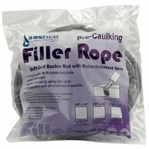 Sashco Rope Filler 3/8 in x 20 ft 30100